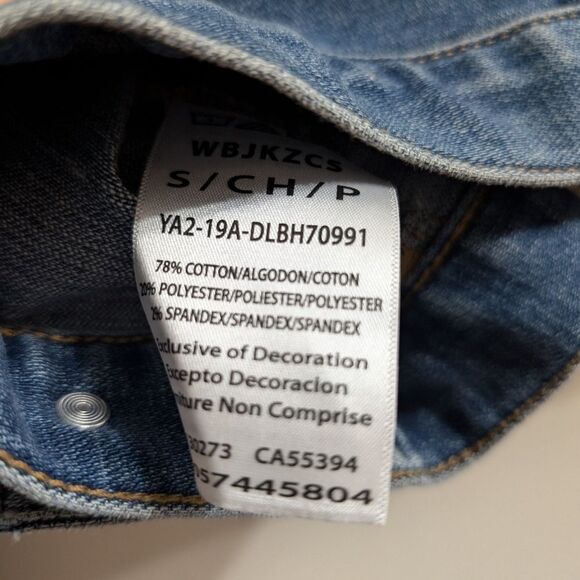 Wrangler Heritage Denim Zip Jacket Size s - Picture 4 of 12